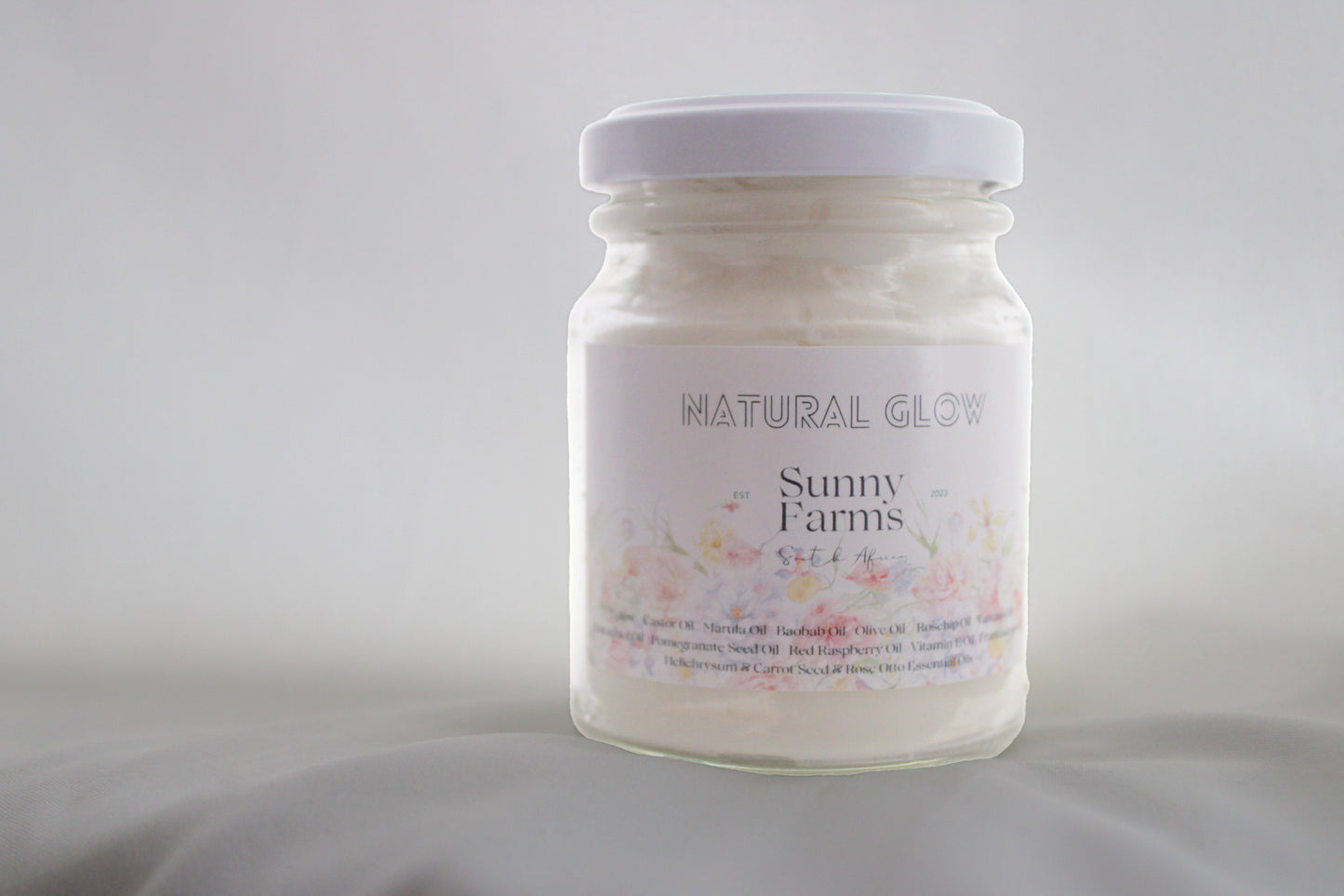 Grassfed Buttery Tallow Cream NATURAL GLOW 125ml / 4.2 fl oz