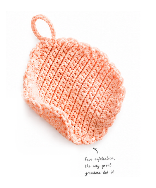 Crocheted Facial Exfoliator