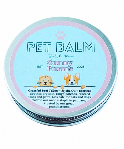 Sunny Farms Organics Pet Balm tin